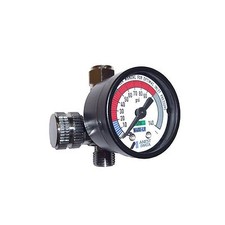Iwata 8130b Air Adjustment Valve With Gauge Paint Spray Gun Regulator
