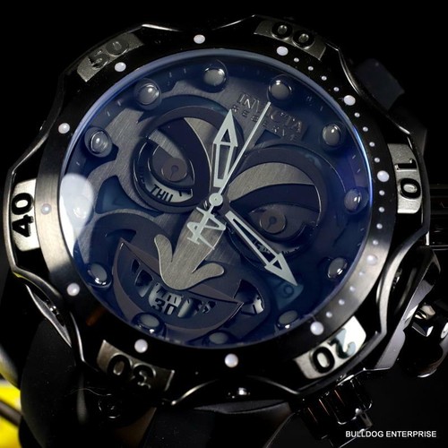 Invicta riserva Venom DC COMICS JOKER NERO DA COMBATTIMENTO 52mm Orologio  Svizzero MVT NUOVO | eBay
