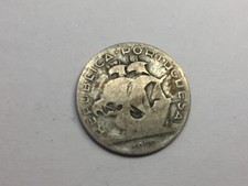 Moneta Portogallo 2,5 Escudos 1922 Argento (99-4)