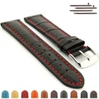 Extra Long Watch Strap Band  Men's Genuine Leather 18 20 22 24 26 28 Croco MM