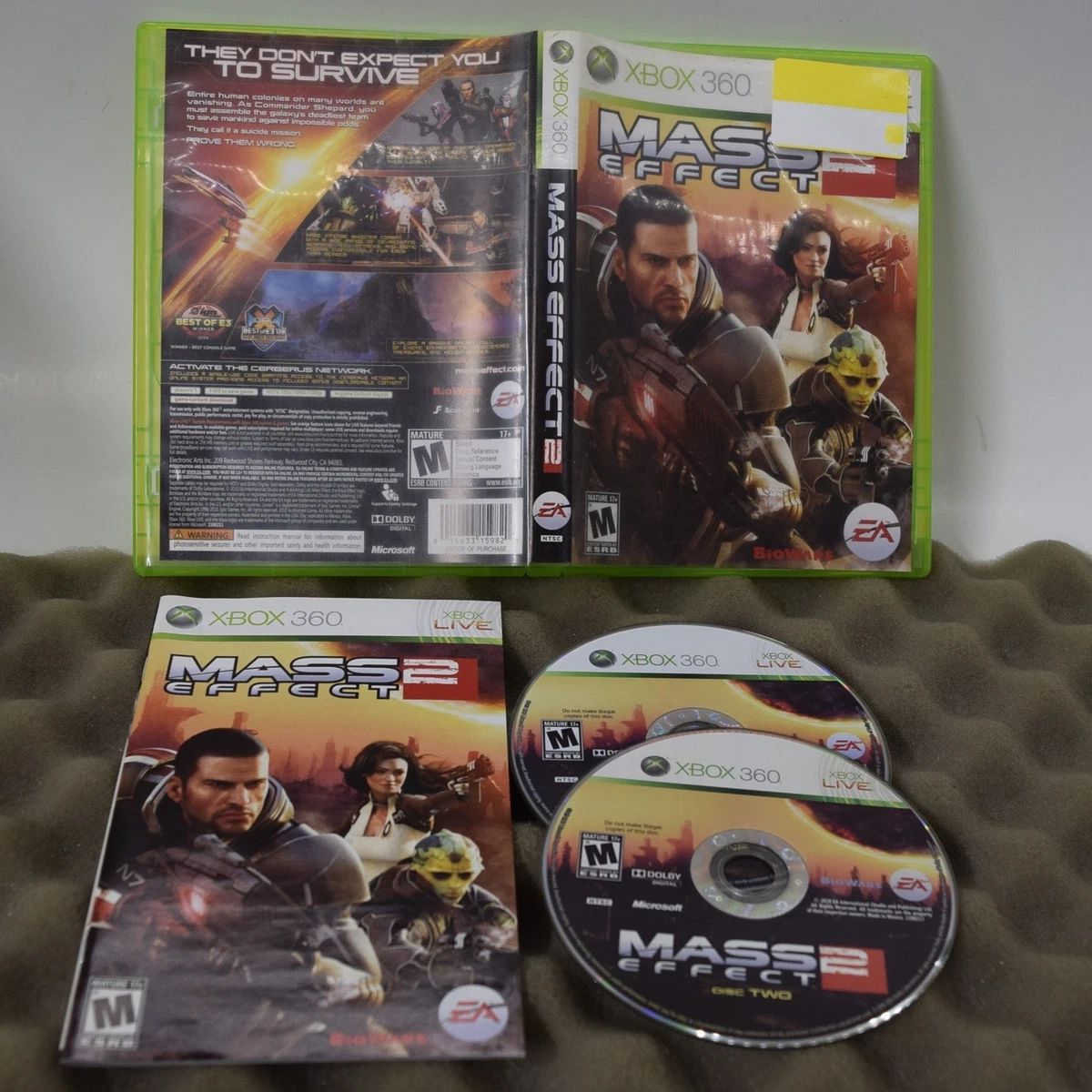 Mass effect sale 2 xbox 360
