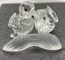 Swarovski Crystal SCS 1989 Annual Edition "Amour" - The Turtledoves with Box