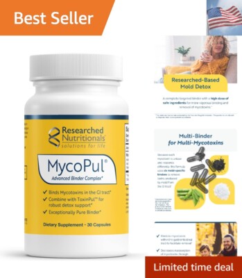 MycoPul - Advanced Toxin Binder Complex - Activated Charcoal, Fulvic Acid,  Hu... | eBay