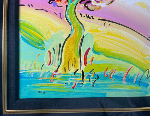Peter Max - Quite Lake - Serigraph on Wove Paper - Hand Signed - Park West COA - Picture 10 of 18