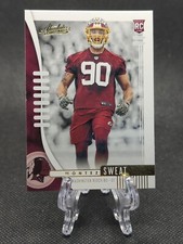 2019 Absolute Gold RC #195 MONTEZ SWEAT ROOKIE CARD. rookie card picture