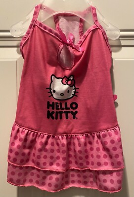 Hello Kitty by Sanrio Pet Outfit/Clothing, Pink, Several Sizes Available, NWT