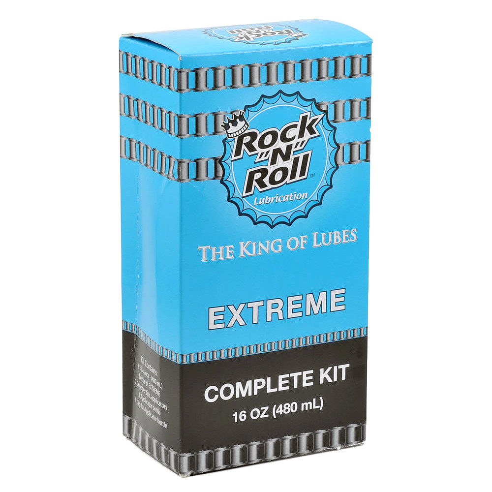 Rock N Roll Extreme Chain Lube Complete Kit 16oz Mountain Cross Bike Lubricant