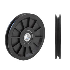 3.5"/90MM Universal Nylon Bearings Pulley Wheel Cable Gym Fitness Equipment Part