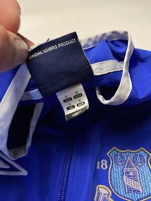 Everton Umbro Jacket Blue Sz S Vintage | eBay