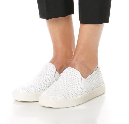 vince perforated sneaker