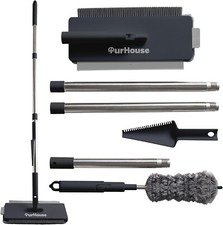 Flat Mop  5 in 1 with Microfiber Head, 360 Rotating Floor Head Cleaning Tool