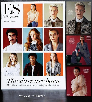JODIE COMER JOHN MCCREA EMMA APPLETON IZUKA HOYLE MISHAL HUSAIN ES MAGAZINE 2018