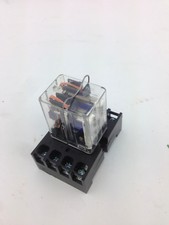 RS Components	344-495	Relay Plug in 24VDC DPDT with base
