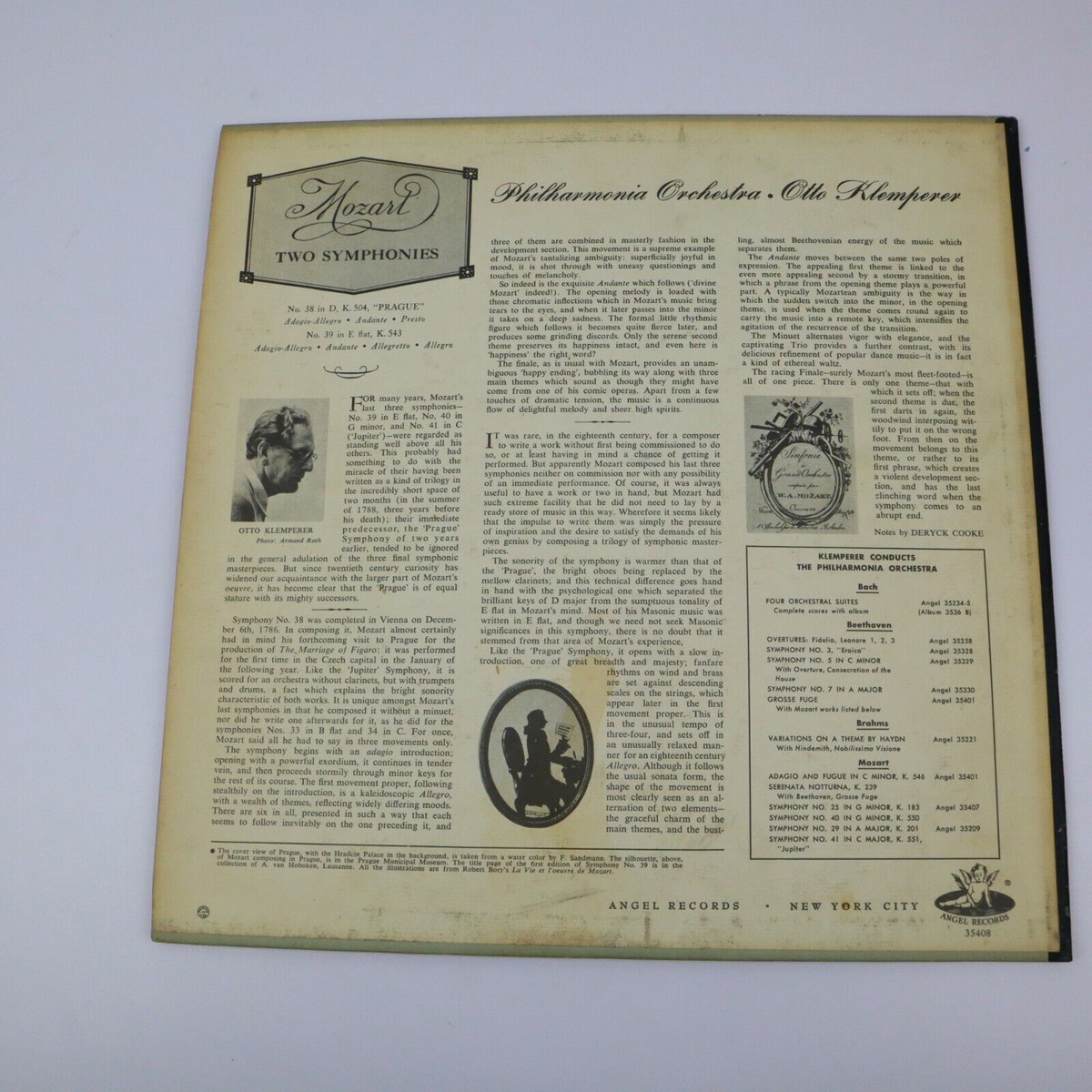 ユウ Mozart Symphony 38 D Major K.504 Prague 39 E Flat K.543 Otto