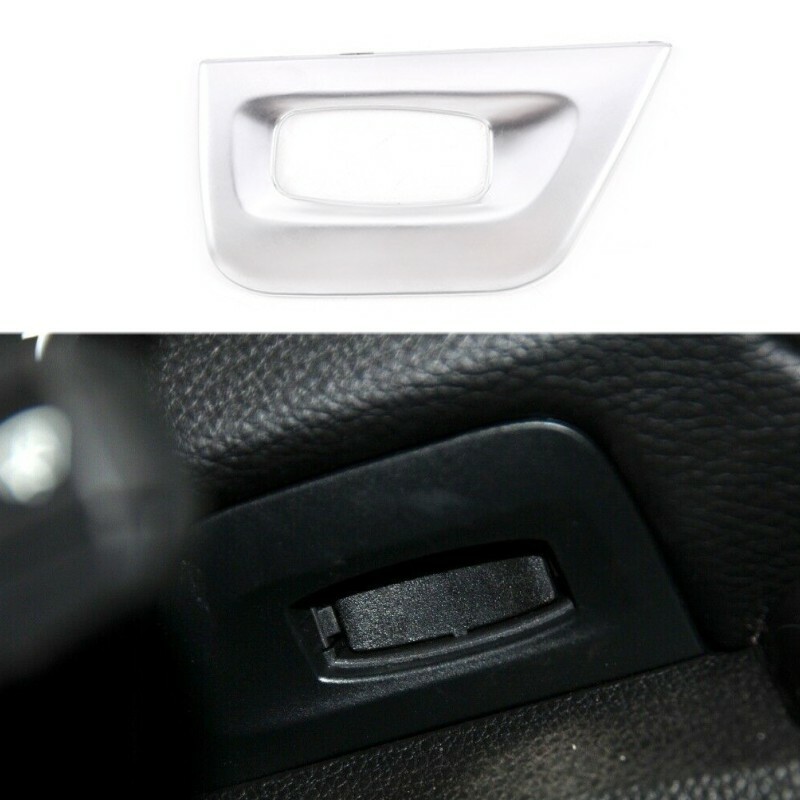 Chrome Silver Keyhole Trim Frame Cover Accessories Fit For BMW 1 2007-2011