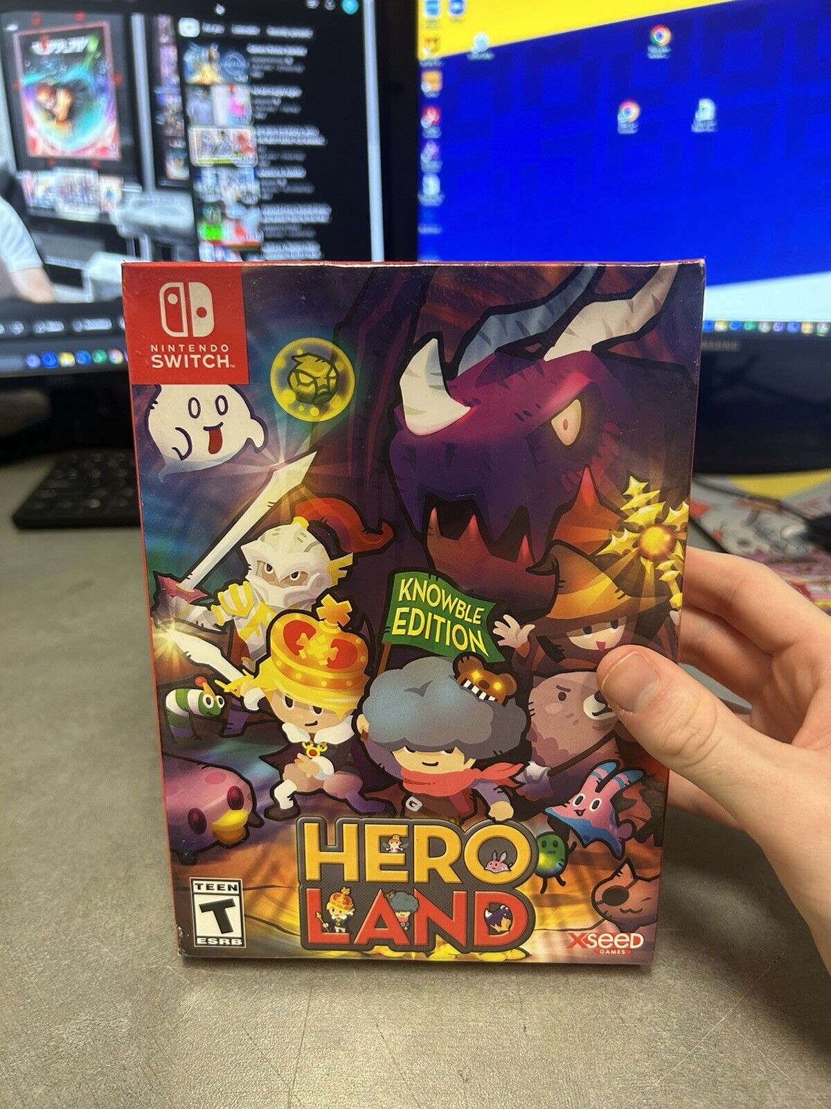 JOGO NINTENDO SWITCH - HERO LAND KNOWBLE ED. (1)