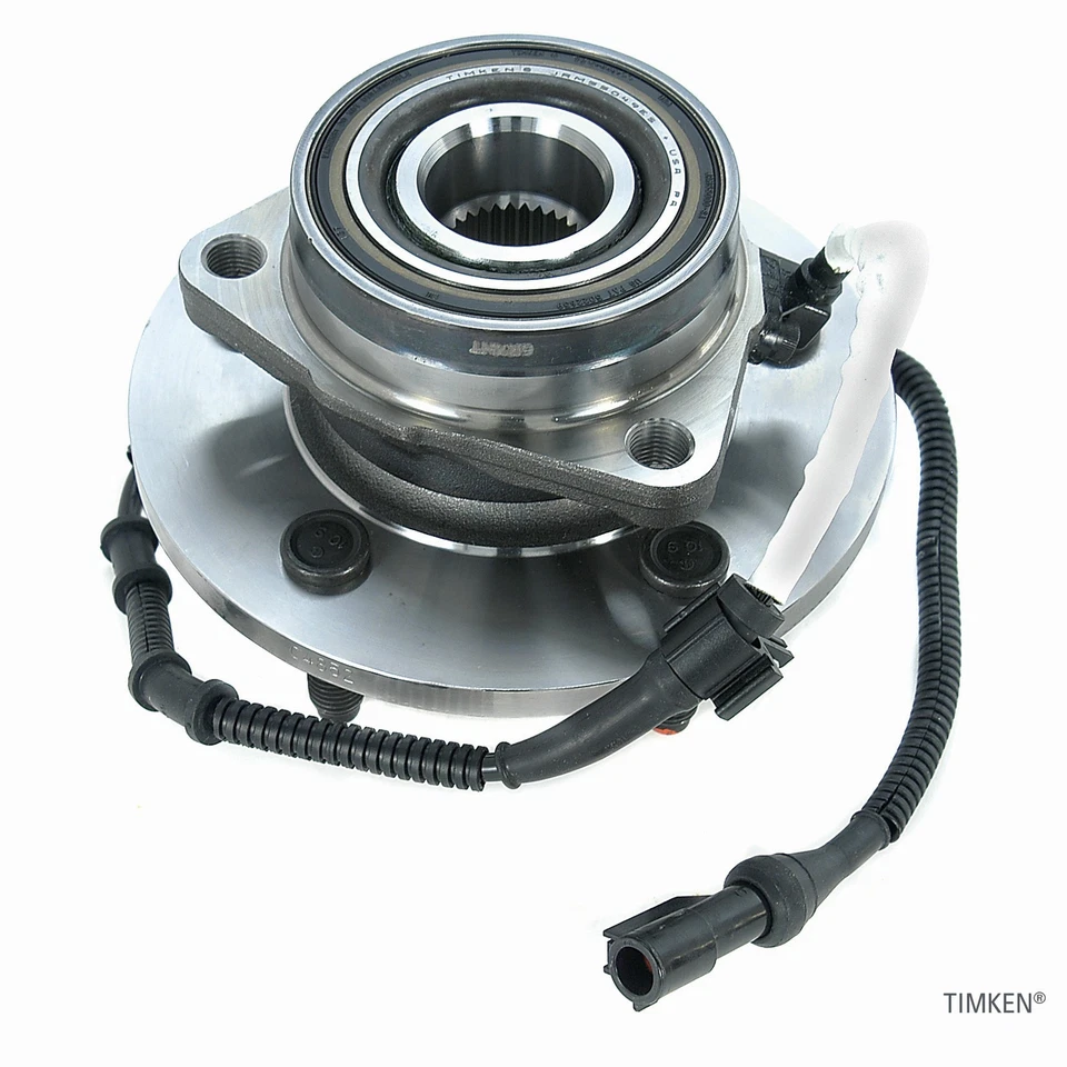 Conjunto de cojinete de rueda y buje delantero Timken para Lincoln Navigator 2000-2002 4x4 Foto 2 de 4