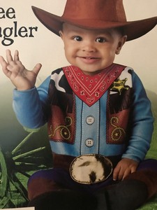 Boys Wee Wrangler Cowboy Git Up Dress Up Halloween Costume Infant Size 12 18 Mo Ebay