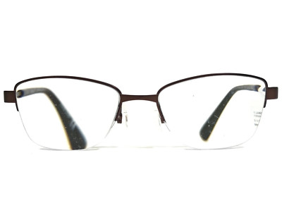 Flexon Brille Rahmen ROSALIND 210 Brown Blau Cat Eye Halbe Felge 52-18-135