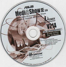 Asus Medi Show SE 2.0 Cyberlink Bundle Version Utilities CD/DVD