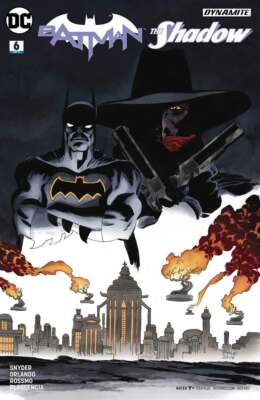 BATMAN / THE SHADOW #6 COVER C SALE (2017) VF/NM DC