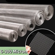 Stainless Steel Mesh Filter Net Metal Filtration Woven Wire Screening Sheet