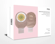 AREZA One-Piece Drainable Colostomy & Ileostomy Bag & Filter & Exhaust Valve