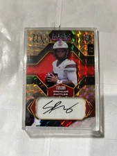 WC 2024 Spencer Rattler Auto Mania on card auto 2/2 plus 55 RC’s see description