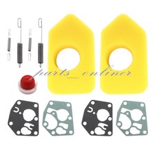 Kit de filtro de aire de junta de diafragma de carburador para Briggs & Stratton 495770 795083