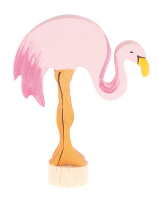 Grimm's  Grimm Stecker Flamingo 04070 für Festtagsring Geburtstagsring  + BONUS