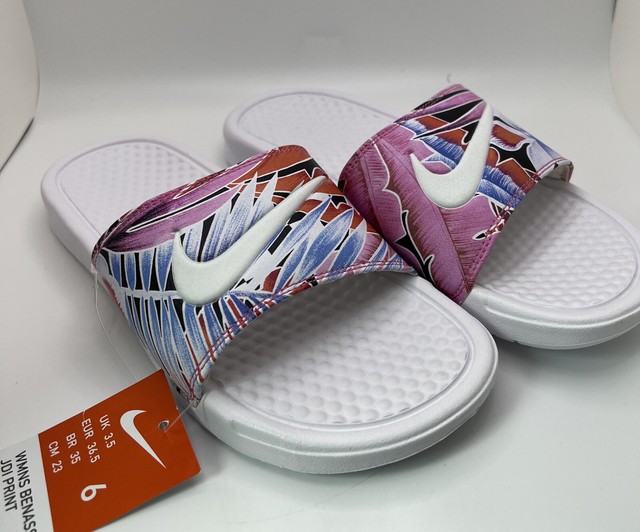 Nike Womens 6 Benassi JDI Print Slides 