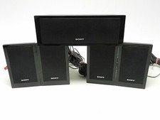 5 Set Sony Surround Sound Speaker System SS-CT101 Center / SS-TS102 4  Wires