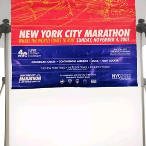 Affiche Vintage Du Marathon De New York 1986 - Format 32 X 22 Pouces, Original, En Excellent état