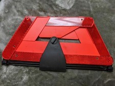 OEM AUDI REFLECTIVE WARNING TRIANGLE EMERGENCY HAZARD TRIANGLE #4B5860251C