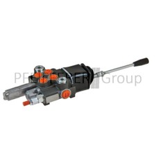Hand lever valve 40l/min 2 lever 2x dw floating position Pos3, cross shift lever