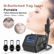 Portable Picosecond Laser Pigment Removal Q Switch Nd Yag Tattoo Removal Machine