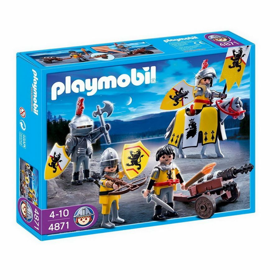 PLAYMOBIL 4871 Lion Knights Troop Löwenrittertrupp Tropa de