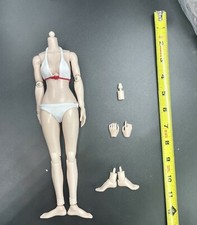 ZY TOYS 1/6 Female Nude Figure Body Rubber Skin Layer N001 N002 N003 N004  USA  