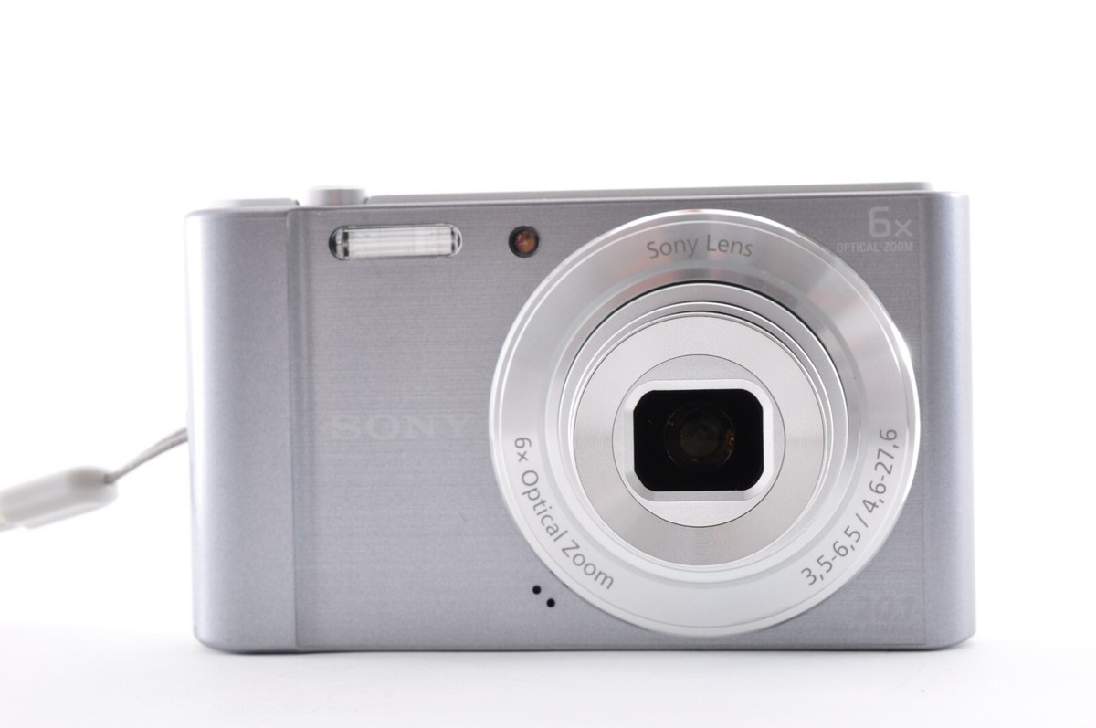Sony Syber-Shot DSC-W810 Silver Near Mint Carl Zeiss Lens