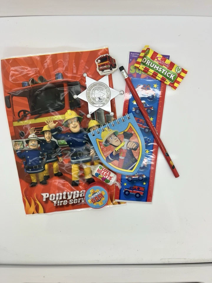Pre-filled Firemen Sam party bags X 1 - Image 2 of 2