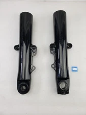 2014+ Harley-Davidson Powder Coat Black Lower Fork Sliders 45500109 / 45500111