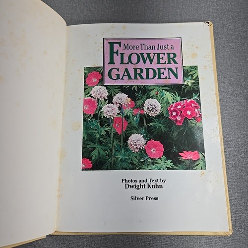 More Than Just a Flower Garden by Dwight Kuhn ~ 1990 Vintage Hardcover Book - Bild 4 von 9