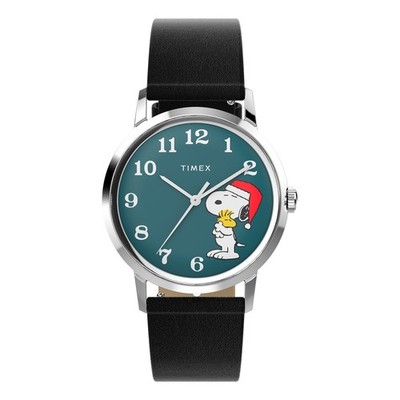 Timex Marlin Hand-Wound X Snoopy Holiday Watch TW2V63200