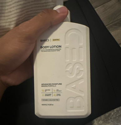 BASED Santal Body Lotion Moisturizer Paraben-Free Silicone-Free 400mL