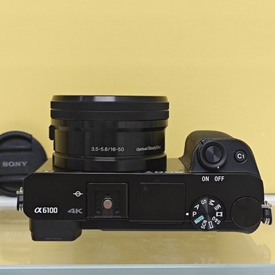 Sony Alpha a6100 24.2MP Mirrorless SLR Digital Camera W/ 16-50mm