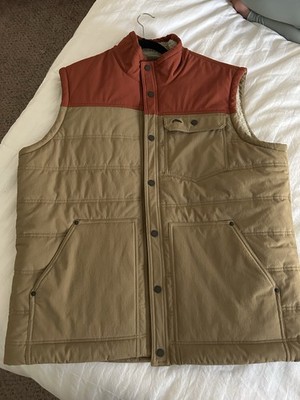 Simms Men's Fleece Lined Cardwell Vest XL - Clay/Camel