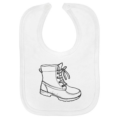 Baby-Lätzchen ''Work Boot'' aus weicher Baumwolle (BI00059397)