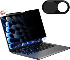 Removable Magnetic Privacy Screen for Macbook Pro 16  16.2 Inch  Easy On/Off