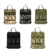 Tactical Car Seat Back Organizer Pocket 6 Pocket Utility Bag MOLLE Storage