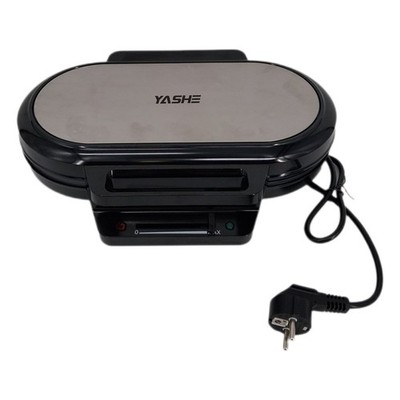 YASHE SW-2122M Waffeleisen Herzform Doppelt, 10 Klassische Herzförmige Waffeln m